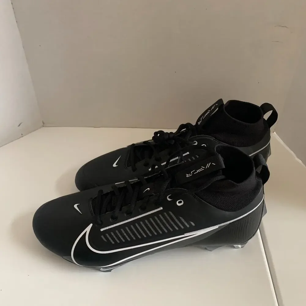 Nike Vapor Edge Pro 360 2 Mens Size 15 Wide Football Cleats FN7760-001 Black NEW